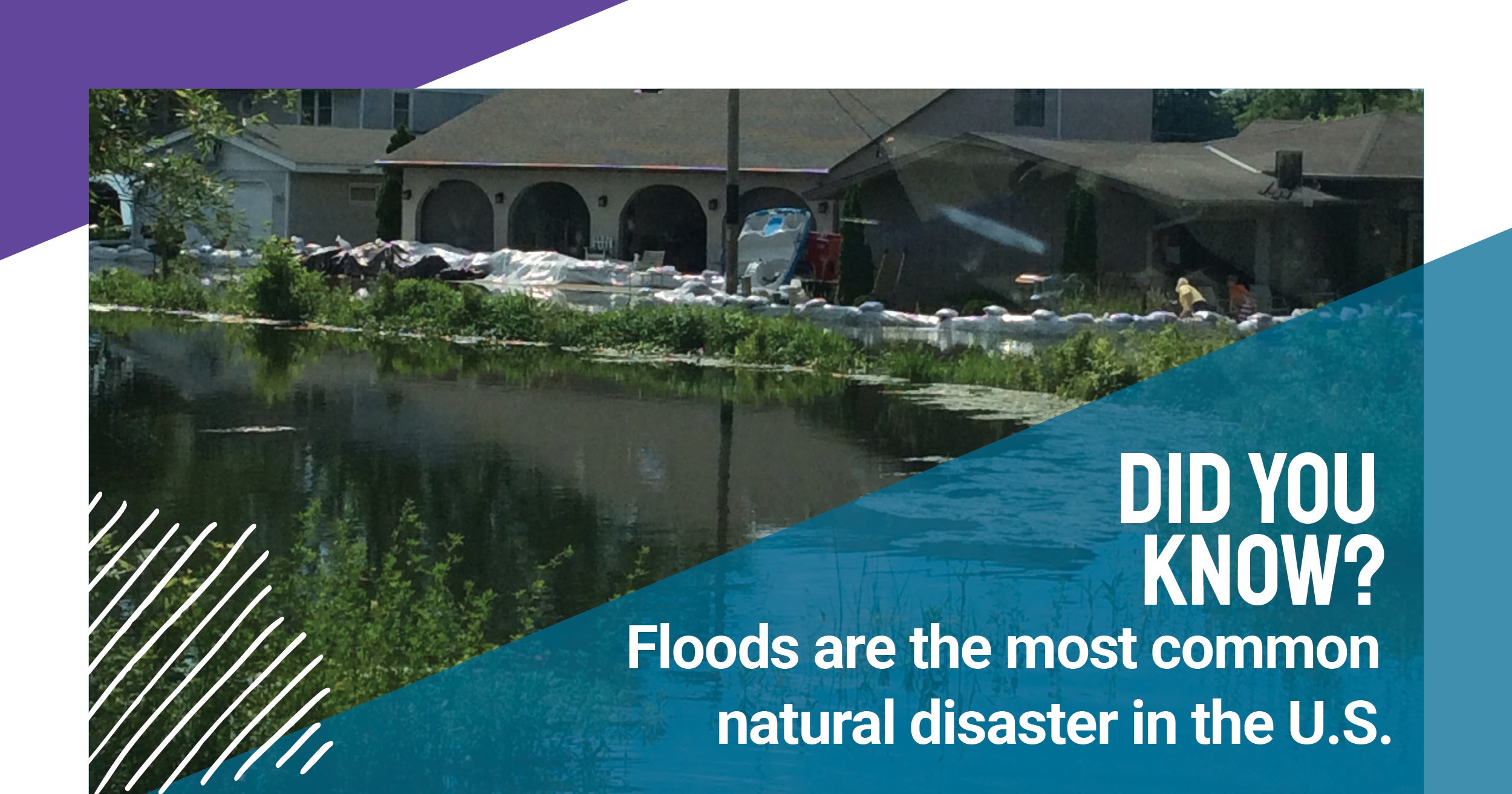 Floods are common disaster